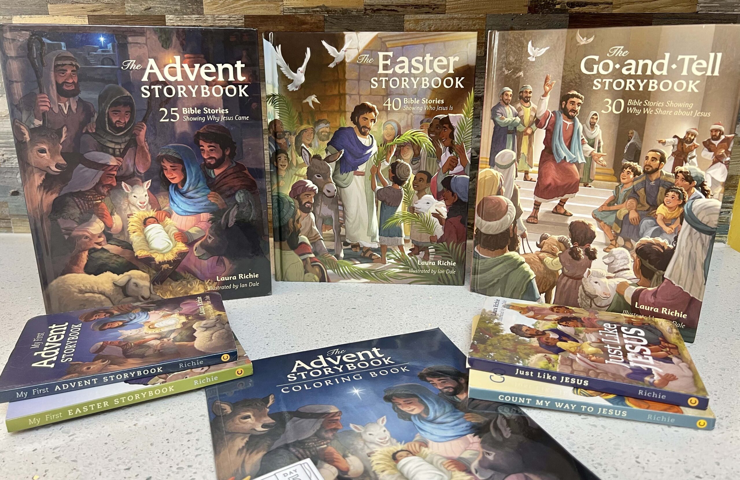 Easter Storybook and Advent Storybook by Laura Richie Illustrated by Ian Dale